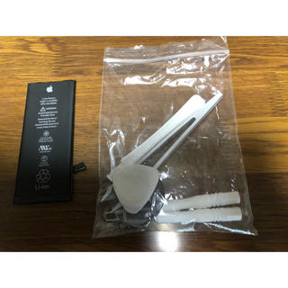 iPhone 6s 純正バッテリー 電池 中古(バッテリー/充電器)
