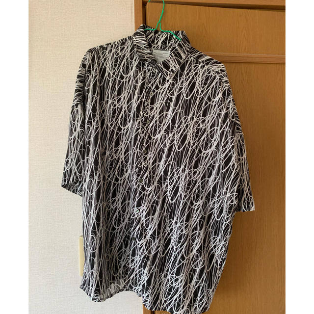 SHAREEF 18ss DRAWING PT S/S BIG SHIRTS - シャツ