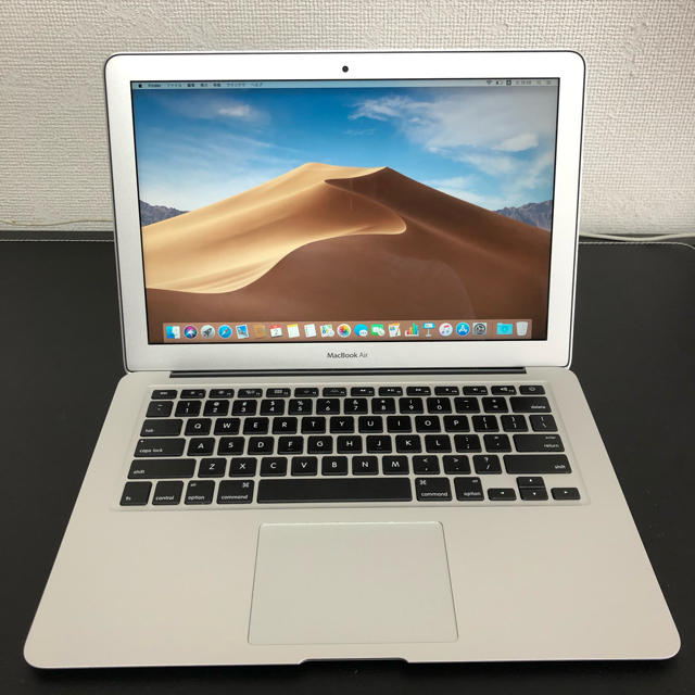 ノートPCMacBook Air 13インチ、Early 2015、USキーボード