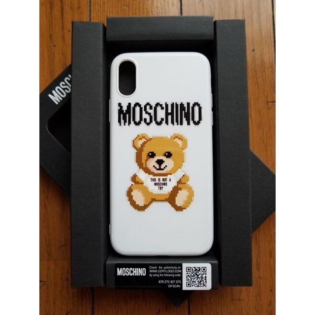 MOSCHINO(モスキーノ)のMOSCHINO モスキーノ Teddy iPhone X/Xs ケース スマホ/家電/カメラのスマホアクセサリー(iPhoneケース)の商品写真