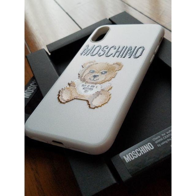 MOSCHINO(モスキーノ)のMOSCHINO モスキーノ Teddy iPhone X/Xs ケース スマホ/家電/カメラのスマホアクセサリー(iPhoneケース)の商品写真