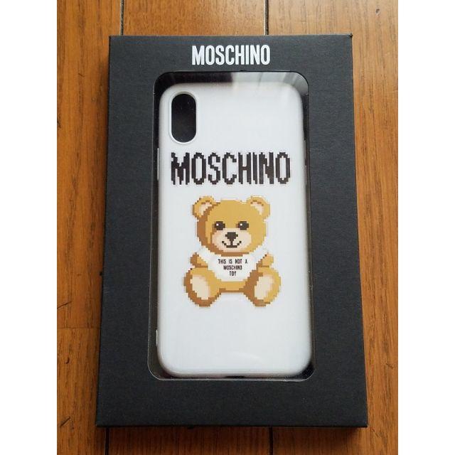 MOSCHINO(モスキーノ)のMOSCHINO モスキーノ Teddy iPhone X/Xs ケース スマホ/家電/カメラのスマホアクセサリー(iPhoneケース)の商品写真