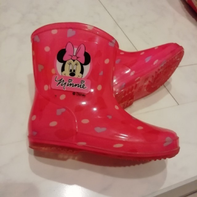 Disney(ディズニー)の長靴 ディズニー 13㎝ キッズ/ベビー/マタニティのベビー靴/シューズ(~14cm)(長靴/レインシューズ)の商品写真