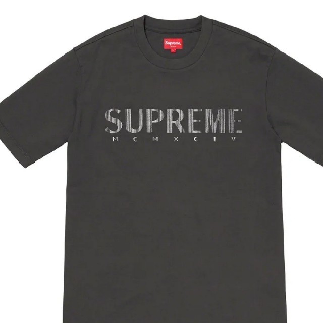 Supreme シュプリーム Tシャツ 18AW Peace S/S Top ロゴ プリント 半袖 Tシャツ グレー系 M【新古品】【未使用】