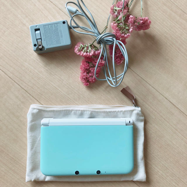 【 美品 】3DS LL ミント×ホワイト3DS