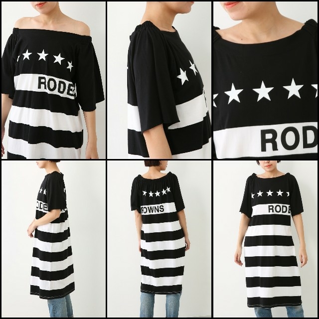 RODEO CROWNS(ロデオクラウンズ)のBLK/2WAYワンピ♡RODEO CROWNSロデオクラウンズ レディースのワンピース(ロングワンピース/マキシワンピース)の商品写真