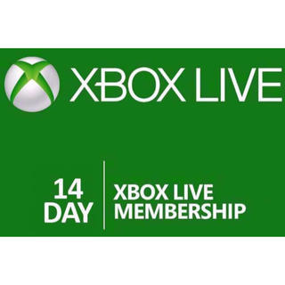 エックスボックス(Xbox)のxbox live ゴールドメンバーシップ 14日間体験版(家庭用ゲームソフト)
