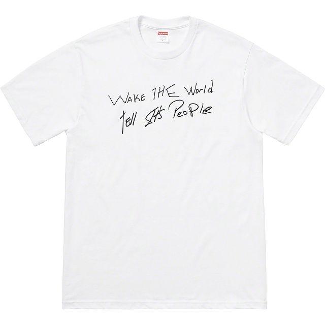 supreme wake the world tee L