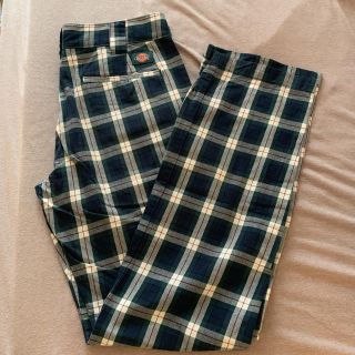 ディッキーズ(Dickies)のディッキーズ チェックパンツ Lサイズ(ワークパンツ/カーゴパンツ)