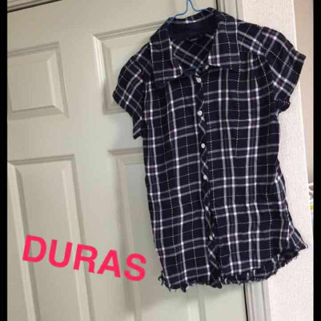 DURAS(デュラス)のDURAS♡チェックシャツ♡ レディースのトップス(シャツ/ブラウス(半袖/袖なし))の商品写真