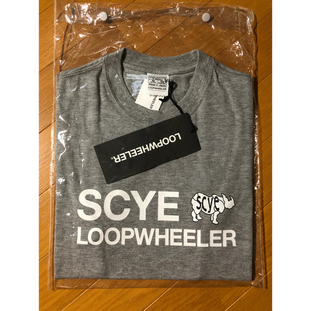 Scye(サイ)のloopwheeler  scye 限定コラボTシャツ メンズのトップス(Tシャツ/カットソー(半袖/袖なし))の商品写真