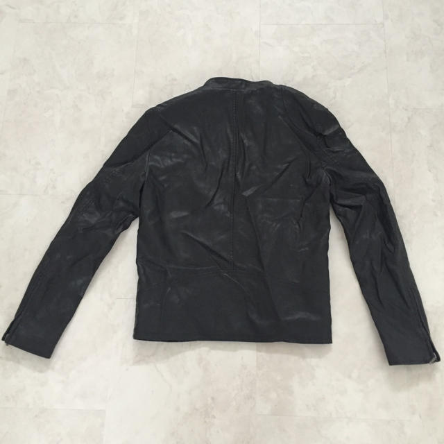 GU(ジーユー)のgu レザージャケット メンズのジャケット/アウター(ライダースジャケット)の商品写真
