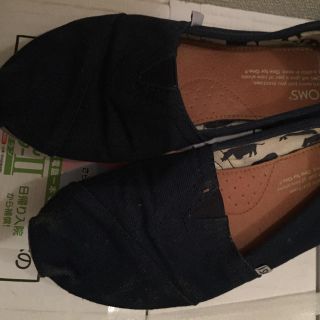 トムズ(TOMS)のTOMS スリッポン （ネイビー）(スリッポン/モカシン)