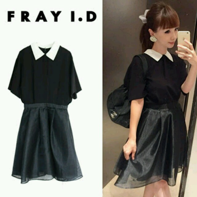 FRAY I.D(フレイアイディー)のFRAY I.D 完売 ワンピース レディースのワンピース(ひざ丈ワンピース)の商品写真