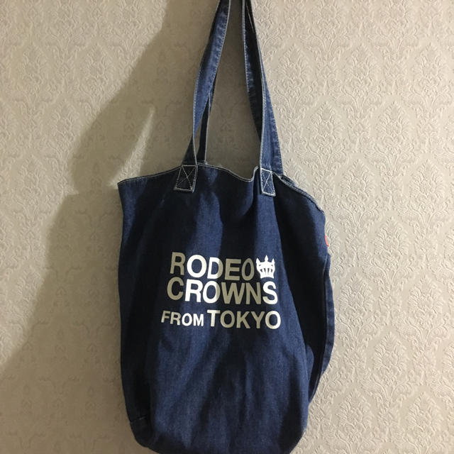 RODEO CROWNS(ロデオクラウンズ)のロデオデニムバック レディースのバッグ(トートバッグ)の商品写真