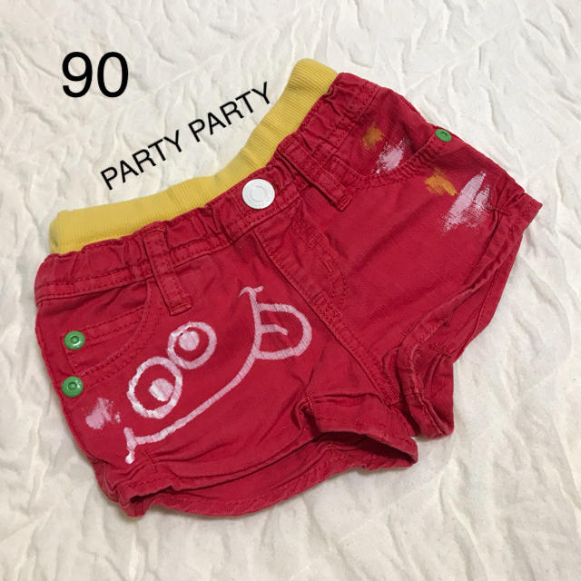 PARTYPARTY(パーティーパーティー)のキッズショーパン 90 キッズ/ベビー/マタニティのキッズ服男の子用(90cm~)(パンツ/スパッツ)の商品写真