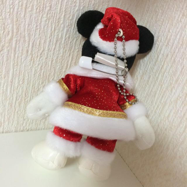 Disney(ディズニー)の2009♡Xmas♡ミッキー♡ぬいば エンタメ/ホビーのおもちゃ/ぬいぐるみ(ぬいぐるみ)の商品写真