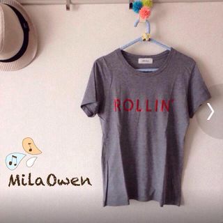 ミラオーウェン(Mila Owen)のMila Owen＊Tシャツ(Tシャツ(半袖/袖なし))