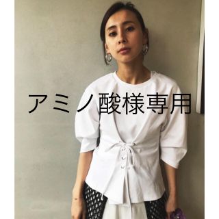 アメリヴィンテージ(Ameri VINTAGE)のWAIST LACE-UP T-SHIRTS(Tシャツ(半袖/袖なし))