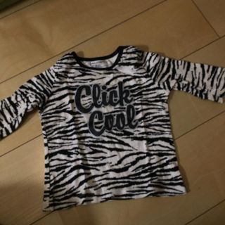 ベベ(BeBe)のキッズ  シャツ  100センチ　BeBe 男の子　女の子　ゼブラ(Tシャツ/カットソー)