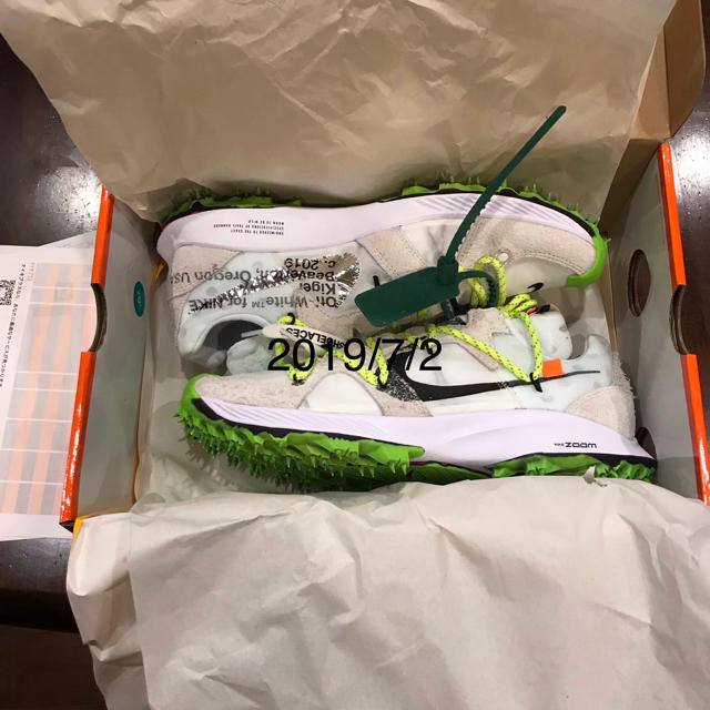 OFF-WHITE(オフホワイト)のNIKE Off-White ZOOM TERRA KIGER 27.5cm メンズの靴/シューズ(スニーカー)の商品写真