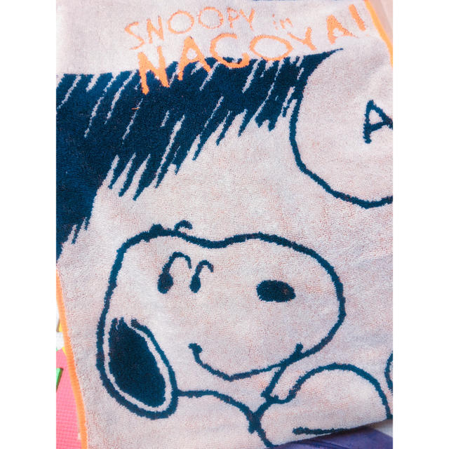 SNOOPY(スヌーピー)の1点のみ スヌーピーミュージアム 名古屋 フェイスタオル エンタメ/ホビーのおもちゃ/ぬいぐるみ(キャラクターグッズ)の商品写真