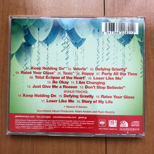 glee CD エンタメ/ホビーのCD(テレビドラマサントラ)の商品写真