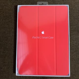 アップル(Apple)の未使用 純正 iPad Air 2 Smart case brilght red(iPadケース)