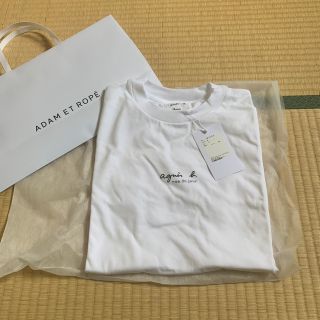 アニエスベー(agnes b.)の新品未使用 agnesb アダムエロペ ロゴT(Tシャツ(半袖/袖なし))