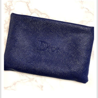 クリスチャンディオール(Christian Dior)の未使用●Dior ポーチ ブルー マット (ポーチ)