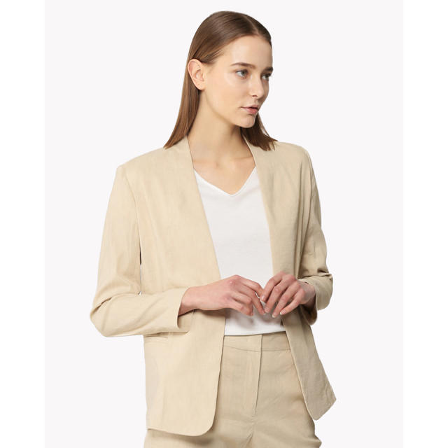 ☆大人気商品☆ 21SS Theory Eco ネイビー ジャケット Wash Crunch
