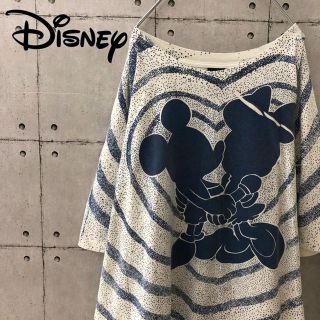 ディズニー(Disney)の【USA製】90s  説明必読！ディズニー ミッキー 超ビッグサイズ Tシャツ(Tシャツ/カットソー(半袖/袖なし))