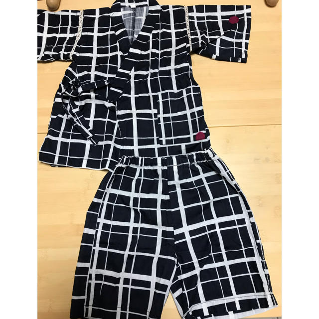 子供甚平 キッズ/ベビー/マタニティのキッズ服男の子用(90cm~)(甚平/浴衣)の商品写真