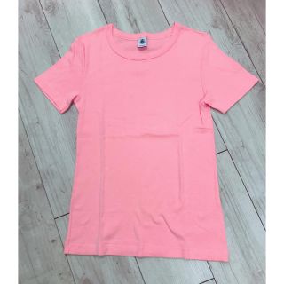 プチバトー(PETIT BATEAU)のプチバトー  ピンク XS 14ans 新品 ★(Tシャツ(半袖/袖なし))