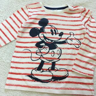 ザラキッズ(ZARA KIDS)のH&M ミッキーカットソー ディズニー ザラベイビー (Tシャツ/カットソー)