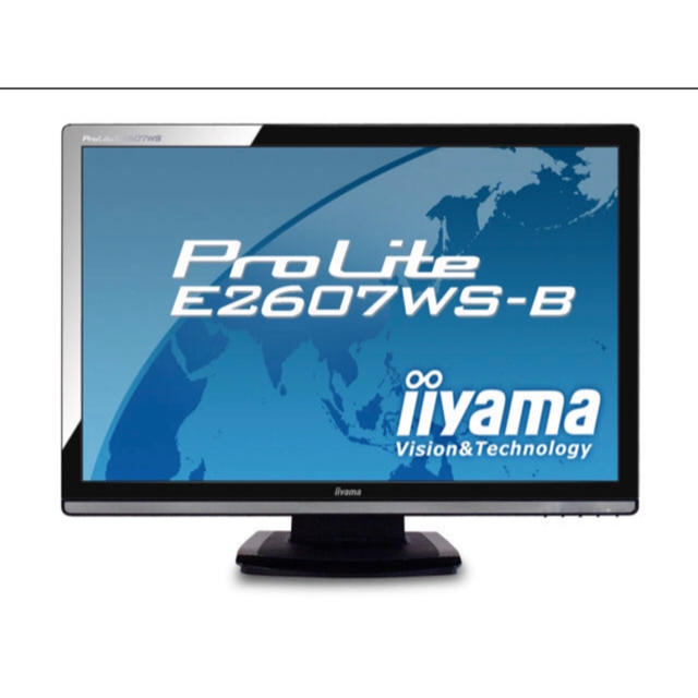 iiyama ProLite E2607WS 26インチTFTワイド液晶モニター スマホ/家電/カメラのPC/タブレット(ディスプレイ)の商品写真