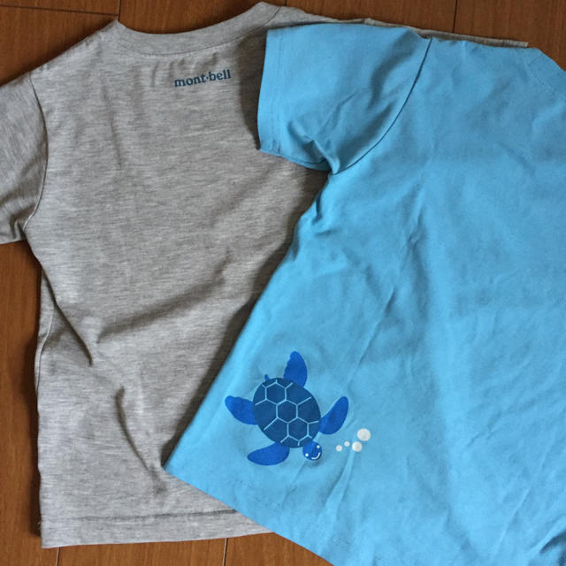 mont bell(モンベル)のTシャツ キッズ/ベビー/マタニティのキッズ服男の子用(90cm~)(Tシャツ/カットソー)の商品写真