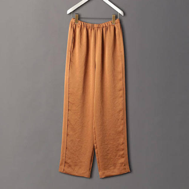 BEAUTY&YOUTH UNITED ARROWS - ロク 6(ROKU)＊SATIN PANTS サテン