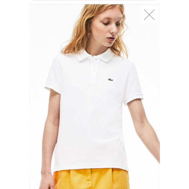 LACOSTE(ラコステ)のLACOSTE♦︎ラコステ♦︎レディース定番ワンポイントポロシャツ白 レディースのトップス(ポロシャツ)の商品写真
