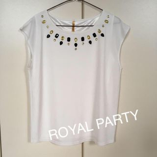 ロイヤルパーティー(ROYAL PARTY)のROYALPARTYトップス(カットソー(半袖/袖なし))