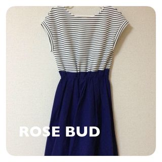 ローズバッド(ROSE BUD)のワンピース(ひざ丈ワンピース)