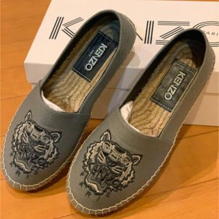 ケンゾー(KENZO)のKENZO エスパドリーユ  37  GREY  ケンゾー(サンダル)