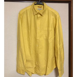 グローバルワーク(GLOBAL WORK)のGLOBAL WORK men's オックスフォードボタンダウンシャツ Lサイズ(シャツ)