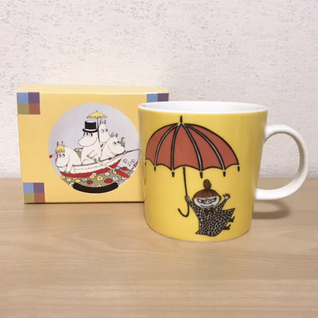 ARABIA アラビア MOOMIN リトルミィ 廃盤マグカップ 旧ロゴ