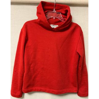 バレンシアガ(Balenciaga)の美品☆バレンシアガ☆スイングパーカー☆レッド(パーカー)