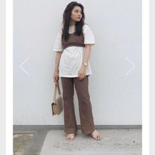 マウジー(moussy)のMOUSSY　THERMAL ᖴLARE PANTS(カジュアルパンツ)