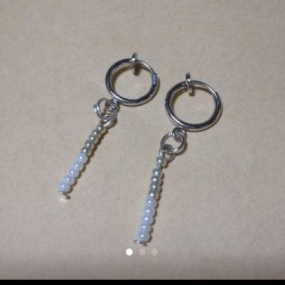 ビーズのイヤリング/handmade(イヤリング)