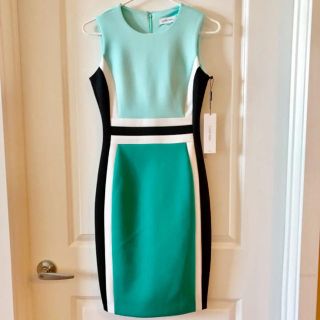 カルバンクライン(Calvin Klein)のCalvin Klein dress☆ カルバンクライン ワンピース US2(ひざ丈ワンピース)