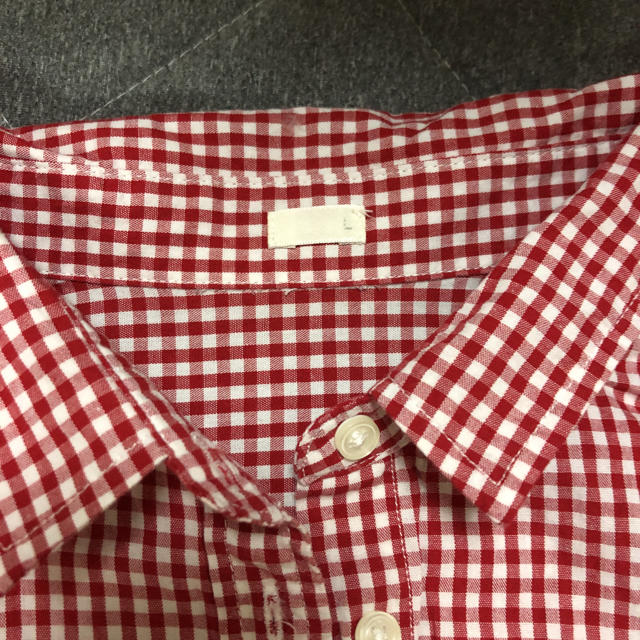 GU(ジーユー)のGU ギンガムチェック半袖シャツ レディースのトップス(シャツ/ブラウス(半袖/袖なし))の商品写真