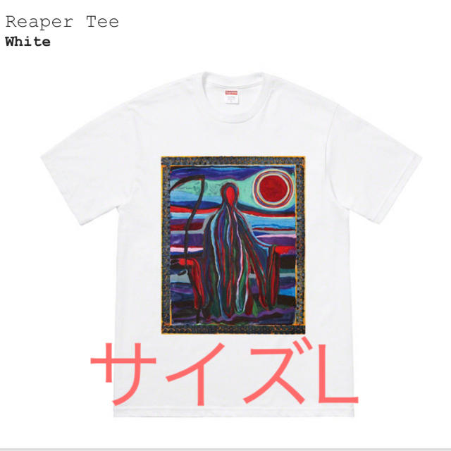 トップスreaper tee サイズL ホワイト